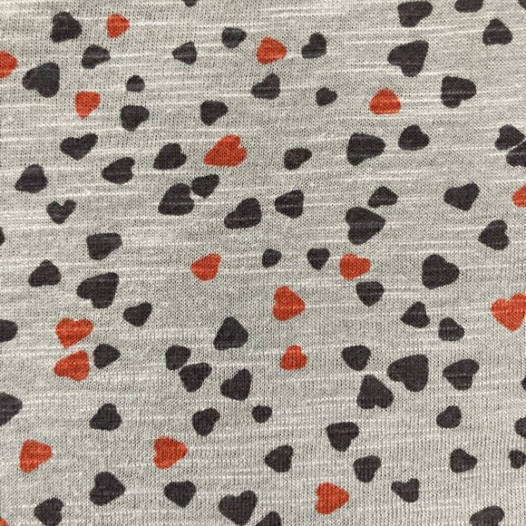 PENNINGTON'S Plus-size blue and red heart print t-shirt ~ XXL 2X XXXL 3X top tee - Picture 4 of 12